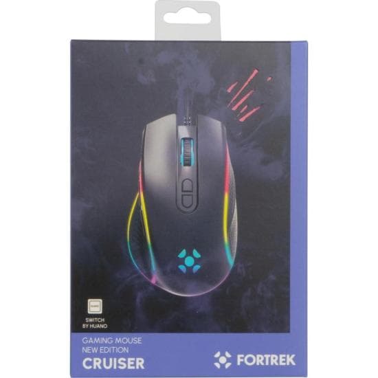 MOUSE GAMER RGB CRUISER FORTREK