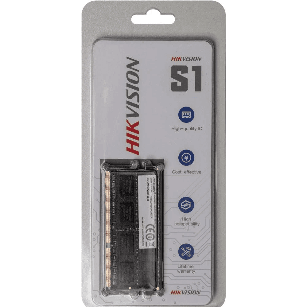 MEMORIA RAM DDR3 8GB 1600MHZ PARA NOTEBOOK HIKVISION