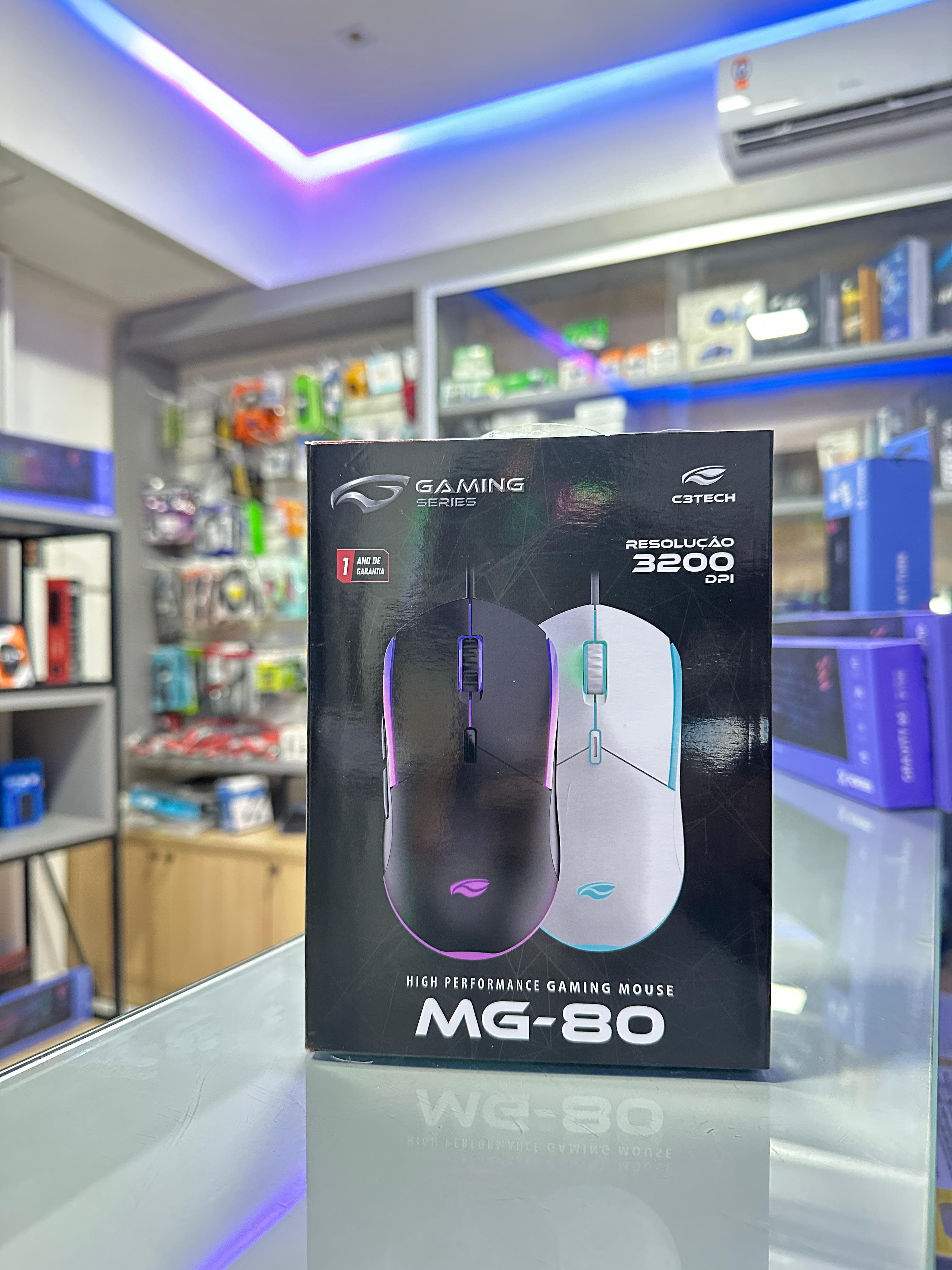 MOUSE GAMER RGB USB MG-80 C3TECH