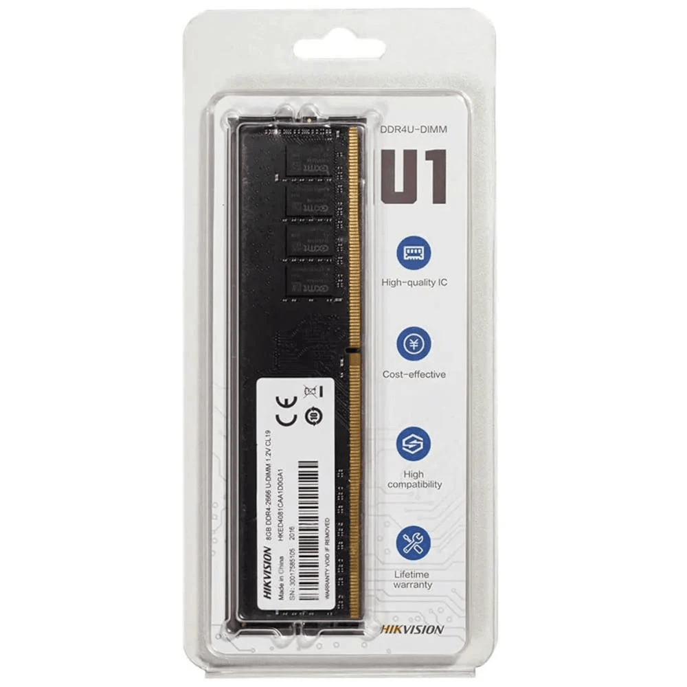 MEMORIA RAM DDR4 8GB 2666MHZ PARA DESKTOP HIKVISION